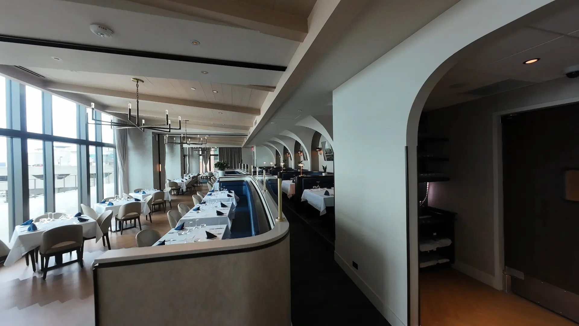 Restaurant aerial preview